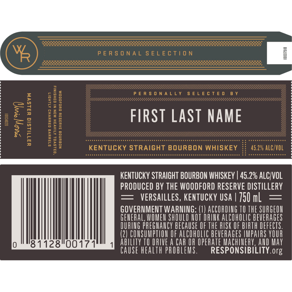 Buy Woodford Reserve Double Oak Bourbon Personal Selection Online -Craft City