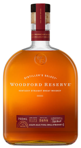 woodford reserve kentucky straight wheat 750ml
