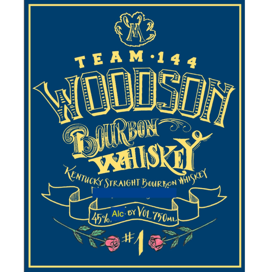 Buy Woodson Team 144 Straight Bourbon by Charles Woodson Online -Craft City