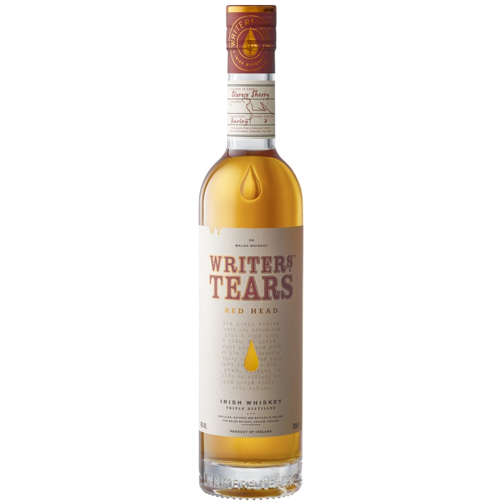 Buy Writers' Tears Red Head Irish Whiskey Online -Craft City
