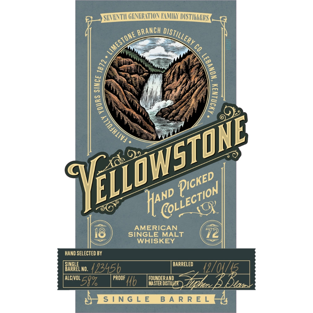 Buy Yellowstone Hand Picked Collection American Single Malt Online -Craft City