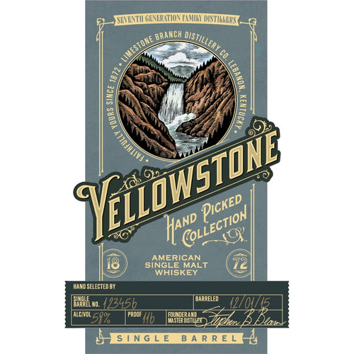 Buy Yellowstone Hand Picked Collection American Single Malt Online -Craft City