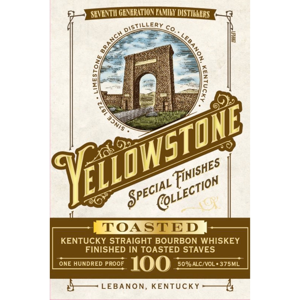Buy Yellowstone Toasted Bourbon Special Finishes Collection 375ml Online -Craft City