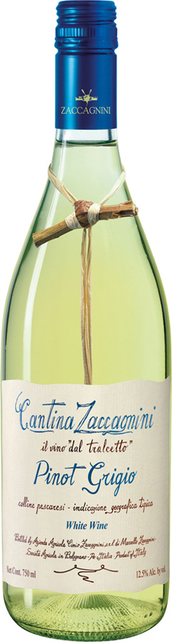 Buy Zaccagnini Pinot Grigio 24 750ML Online -Craft City