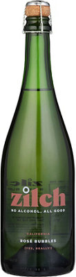 Buy Zilch Rose Bubbles California Non Alcoholic 750ML Online -Craft City