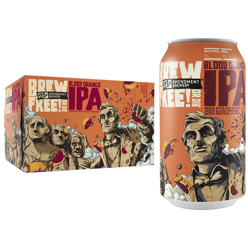 21st Amendment Blood Orange Brew Free or Die IPA 6PK