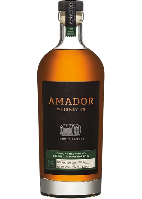 Amador Whiskey Co. Rye Whiskey Double Barrel Port Barrel Finished 92 750ML