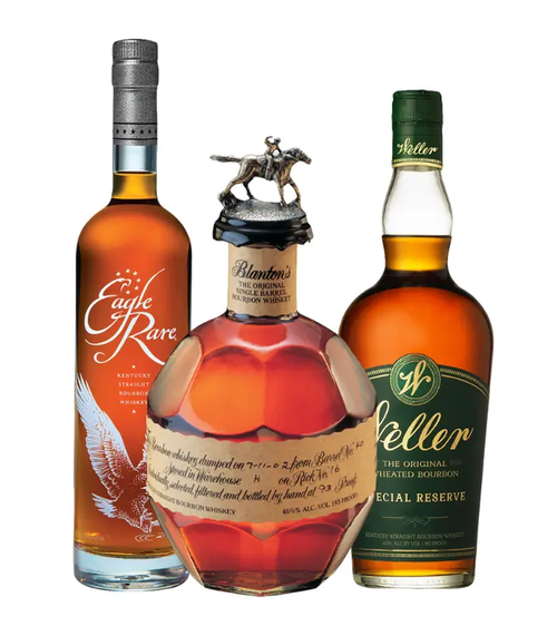 Eagle Rare 10 Year, Blanton’s Single Barrel & Weller Special Reserve 3PK Bourbon Bundle