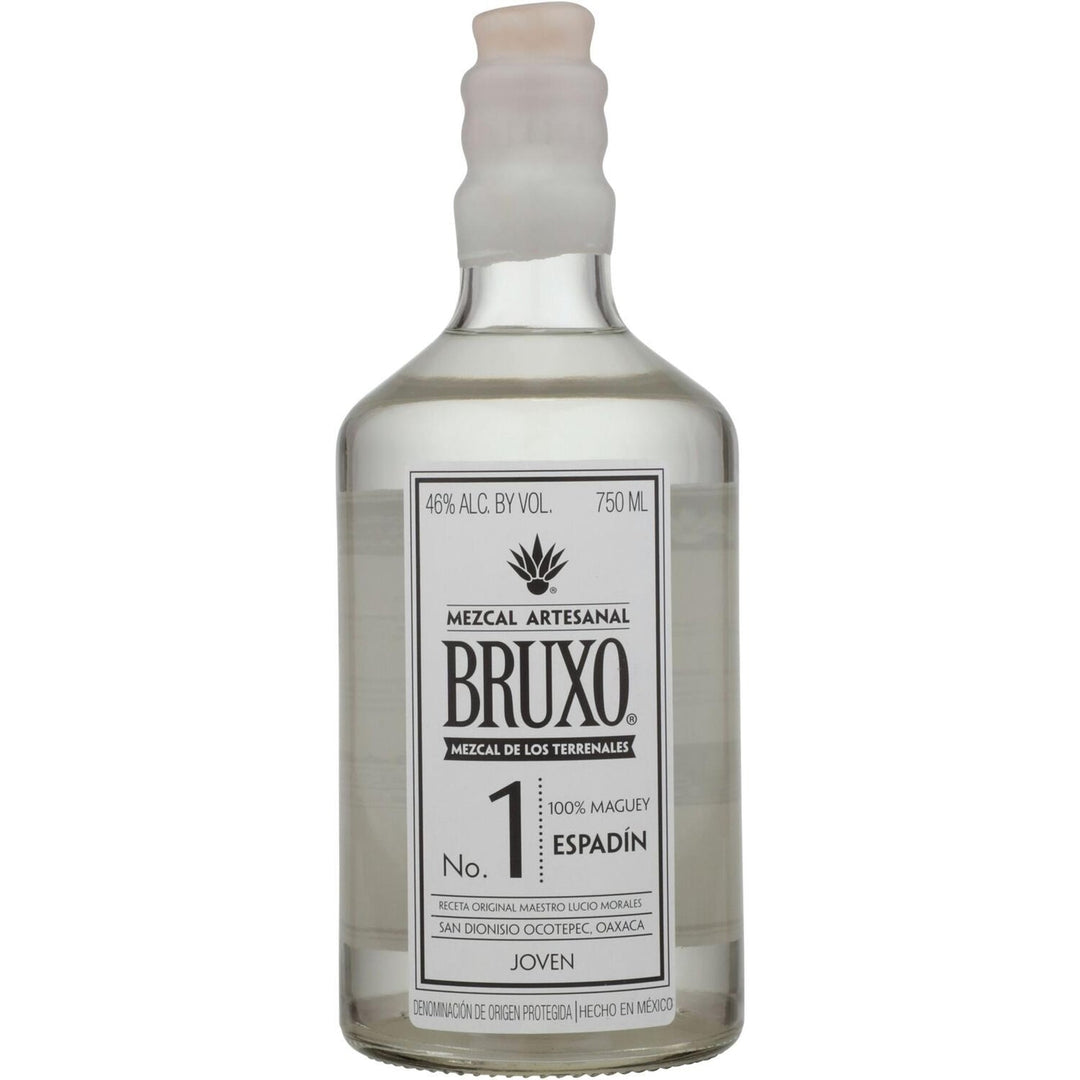 Bruxo Mezcal Artesanal Joven No. 1 Espadin 92 750ML