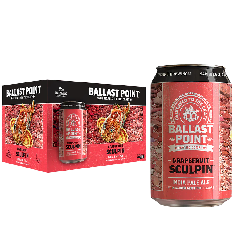 Ballast Point Grapefruit Sculpin 6PK