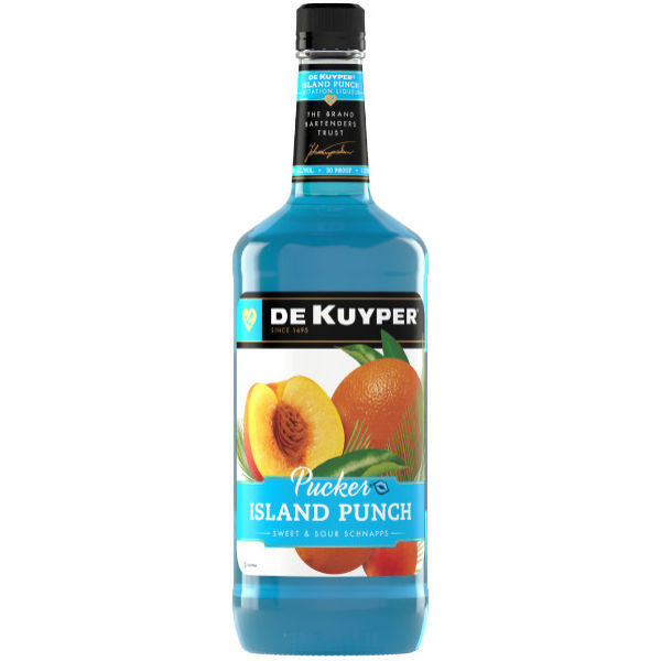 Dekuyper Sweet & Sour Island Punch Schnapps Pucker 30 1L