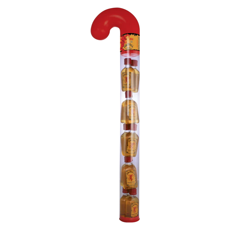 Fireball Candy Canes 10pk 50ML