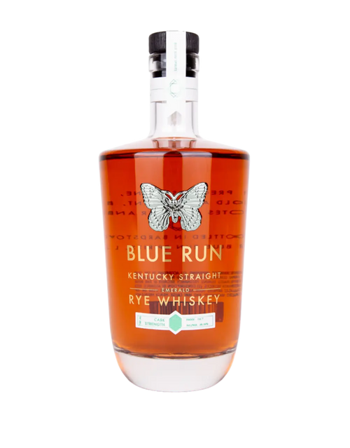 Blue Run Rye Whiskey Emerald Single Barrel 4 Yr 117.1 750ML
