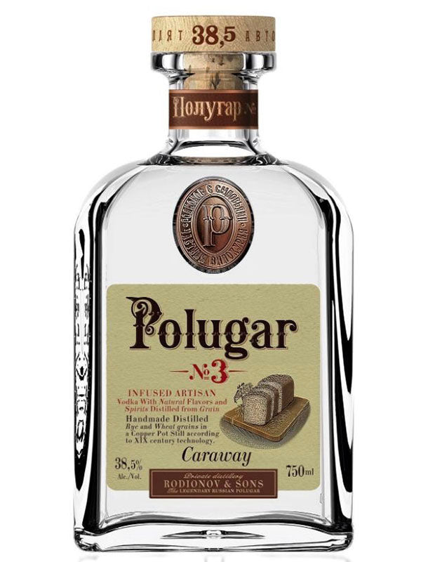 Polugar No.3 Caraway Vodka