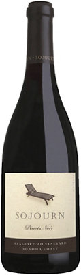 Sojourn Cellars Pinot Noir Sangiacomo Vineyard Sonoma Coast