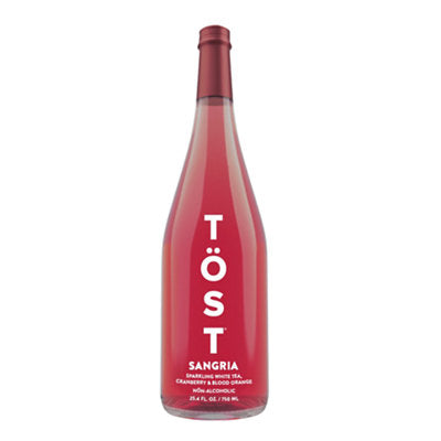 Tost Sparkling Sangria White Tea Ginger & Blood Orange Non Alcoholic 750ML