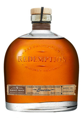 Redemption Straight Bourbon Barrel Proof 9 Year