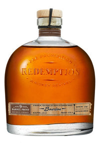 Redemption Straight Bourbon Barrel Proof 9 Year