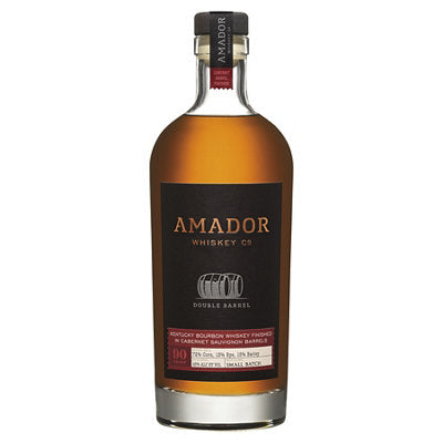 Amador Whiskey Co. Bourbon Double Barrel Cabernet Barrel Finished 90 750ML