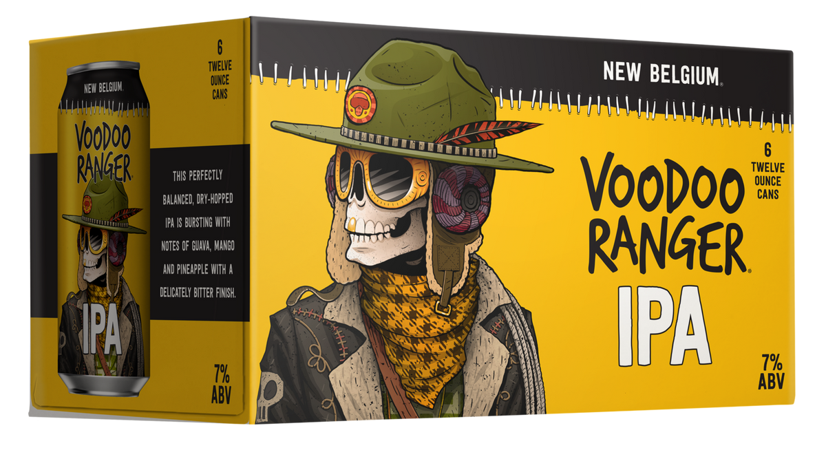 New Belgium VooDoo Ranger IPA 6PK