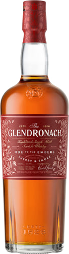 the glendronach ode to the embers