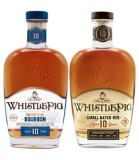 WhistlePig Snout to Tail Bourbon & 10 Year Rye 2PK Whiskey Bundle