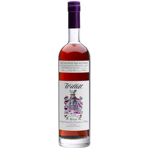 Willett Family Estate Bottled Single Barrel Bourbon Aged in White Oak Barrels for 8 Years 126.4 Proof "Don't H8 The Player"