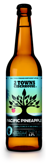 2 Towns Pacific Pineapple 500ml