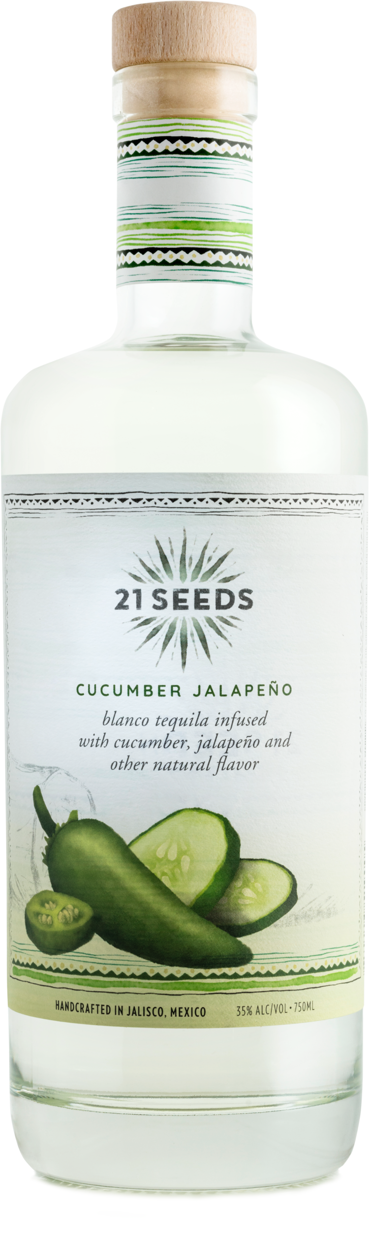Buy 21 Seeds Cucumber Jalepeno Blanco Tequila Online -Craft City