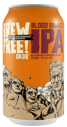 21st Amendment Blood Orange Brew Free or Die IPA