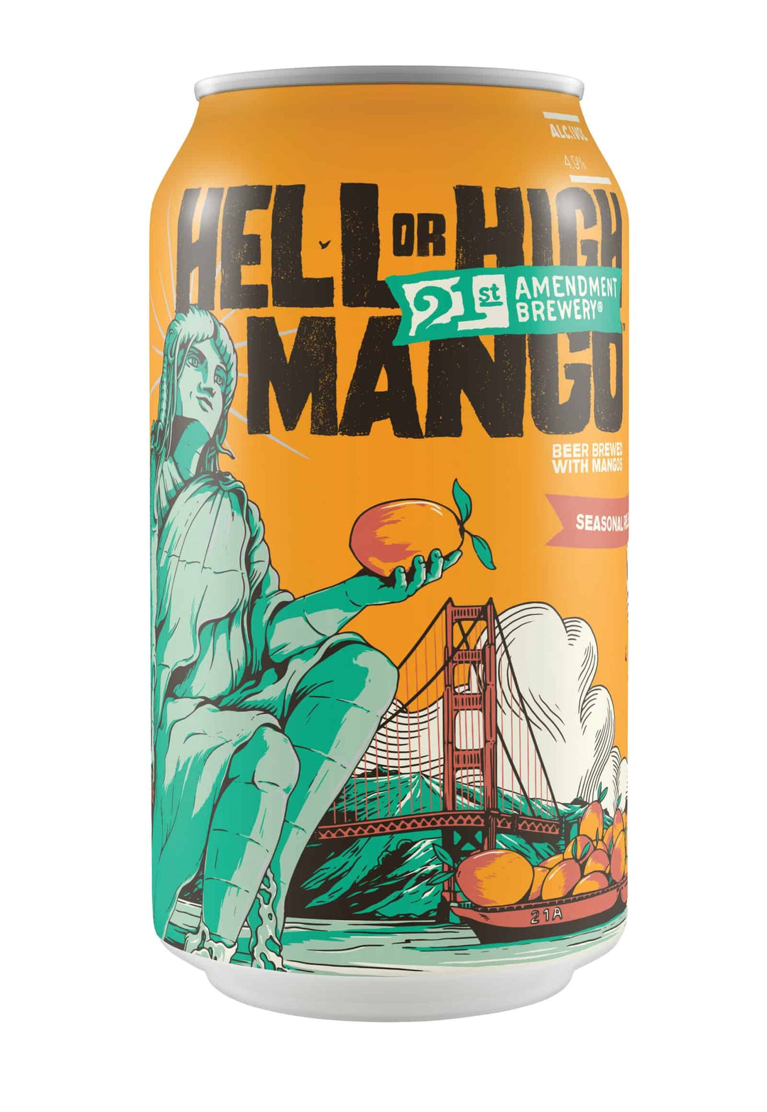 Buy 21st Amendment Hell or High Mango Online -Craft City