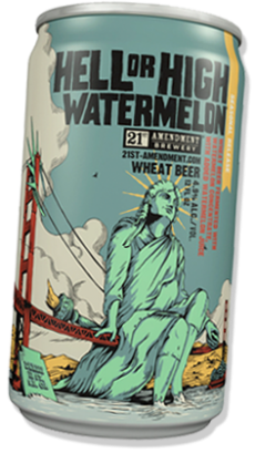21st Amendment Hell or High Watermelon Wheat