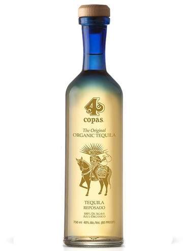 Buy 4 Copas Organic Reposado Tequila Online -Craft City