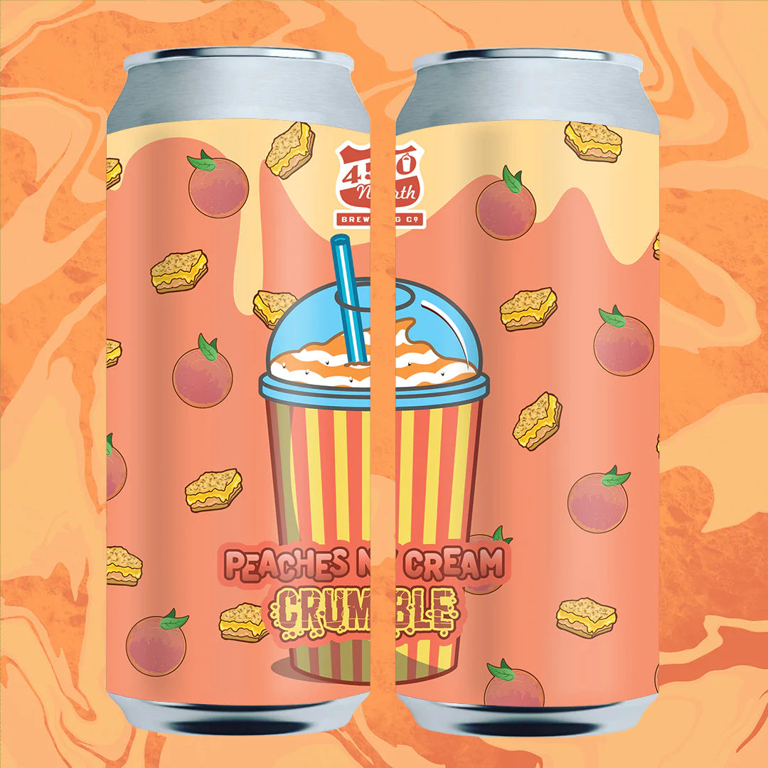 Buy 450 North Peaches N' Cream Crumble Slushy XL Online -Craft City