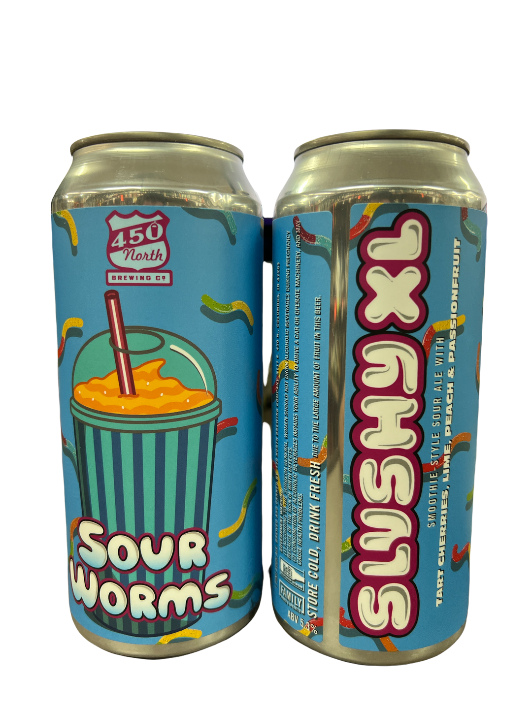 Buy 450 North Sour Worms Slushy XL Online -Craft City