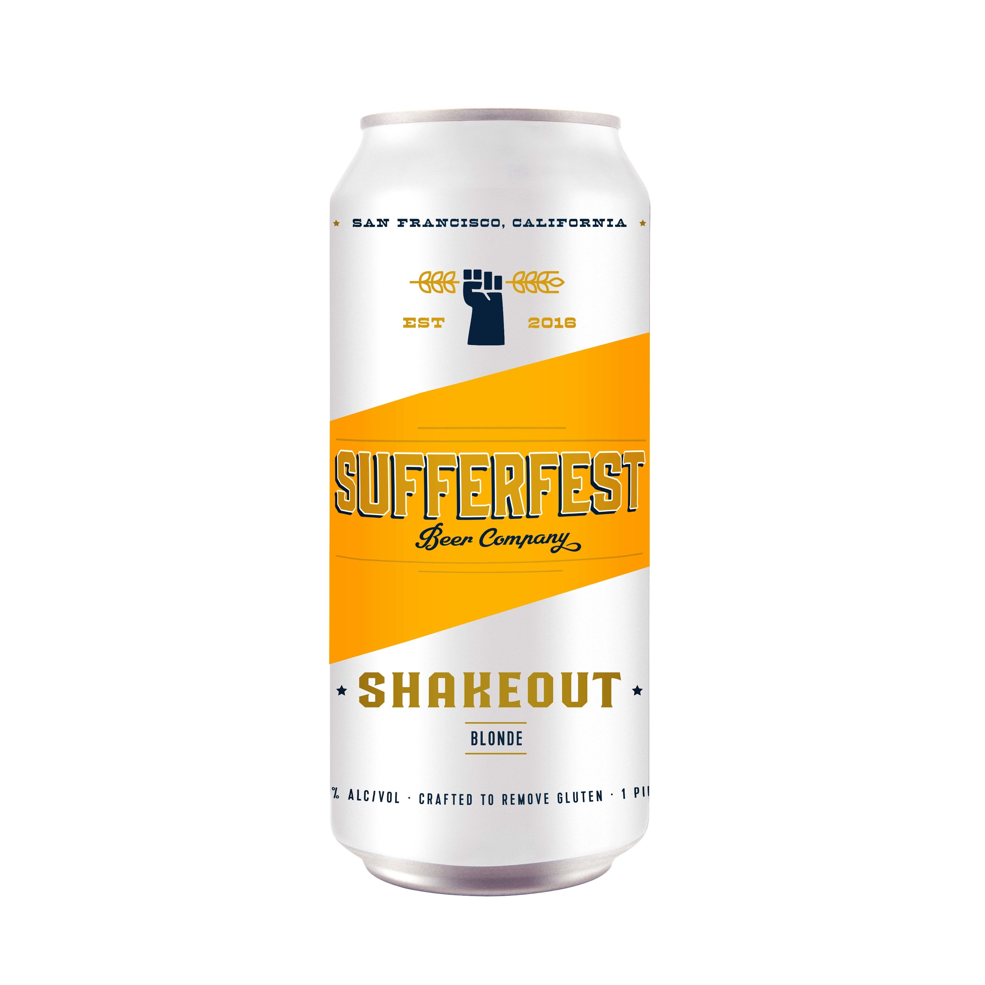 Sufferfest Shakeout Blonde (Gluten Removed) 12oz can