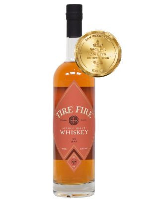 Buy ASW Distillery Tire Fire Heavily Peated Single Malt Whiskey Online -Craft City