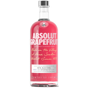 Buy Absolut Grapefruit Flavored Vodka Online -Craft City