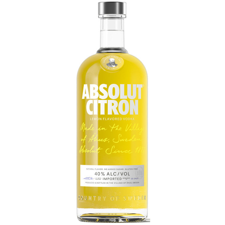 Buy Absolut Lemon Flavored Vodka Citron Online -Craft City