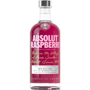 Buy Absolut Raspberry Flavored Vodka Raspberri Online -Craft City