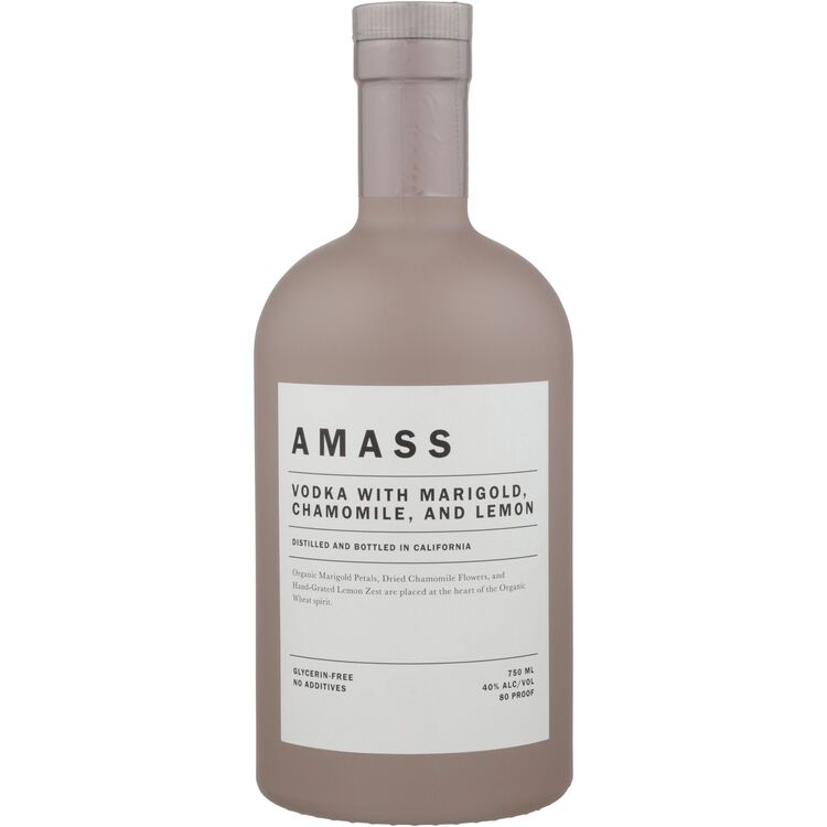 Buy Amass Vodka With Marigold Chamomile And Lemon Zest California Online -Craft City