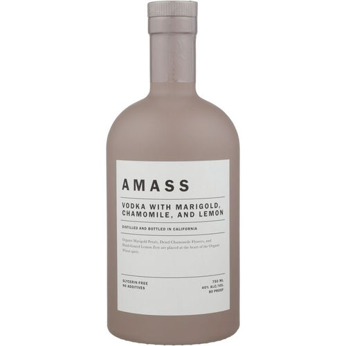 Buy Amass Vodka With Marigold Chamomile And Lemon Zest California Online -Craft City