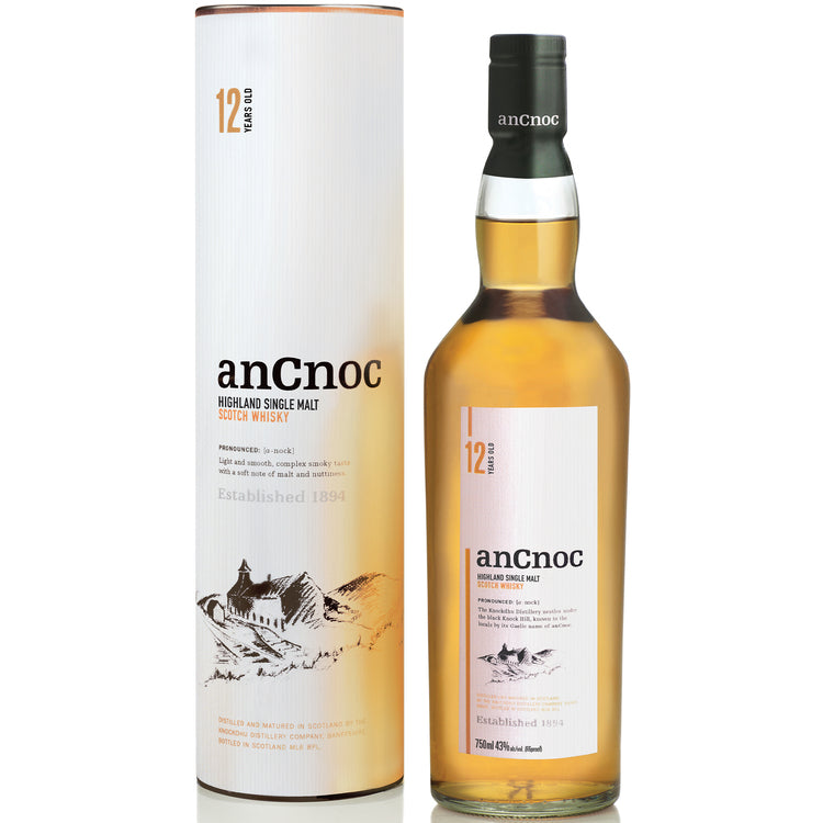 Buy Ancnoc Single Malt Scotch 12 Year Online -Craft City