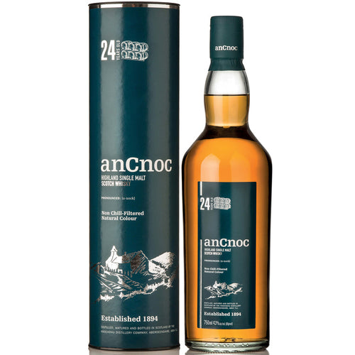 Buy Ancnoc Single Malt Scotch 24 Year Online -Craft City
