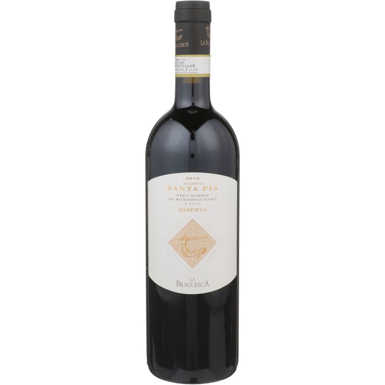 Buy Antinori La Braccesca Vino Nobile Di Montepulciano Vigneto Santa Pia Riserva Online -Craft City