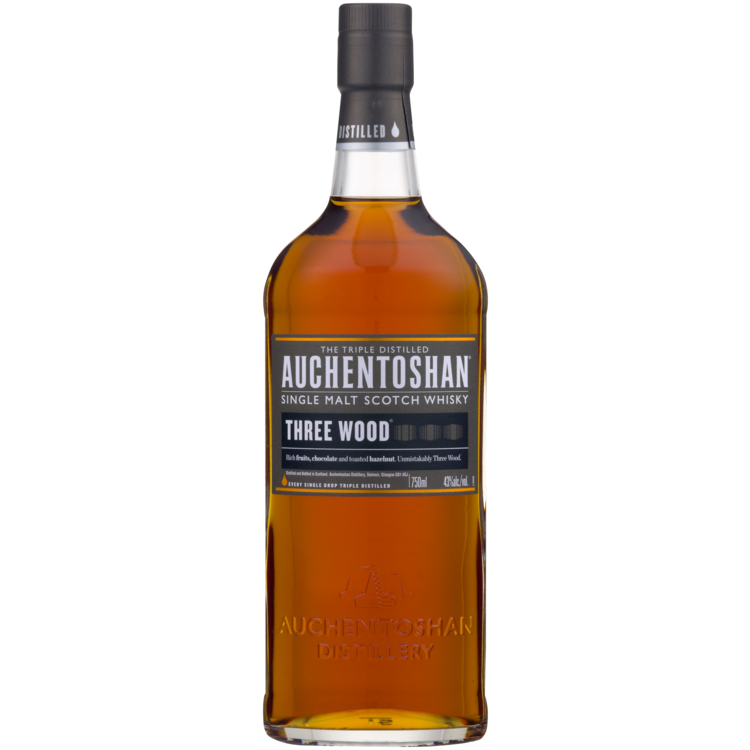 Buy Auchentoshan Single Malt Scotch Three Wood Online -Craft City