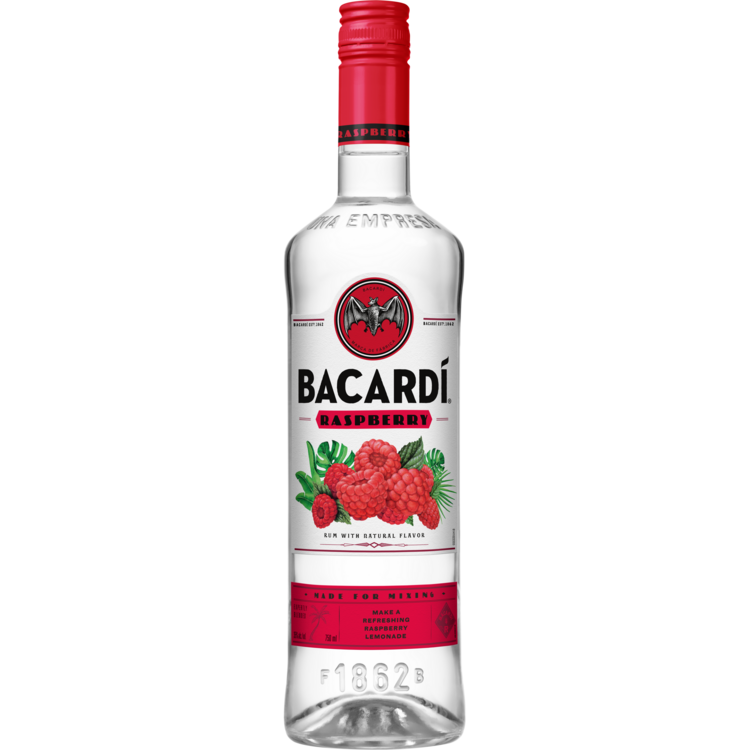 Buy Bacardi Raspberry Flavored Rum Online -Craft City