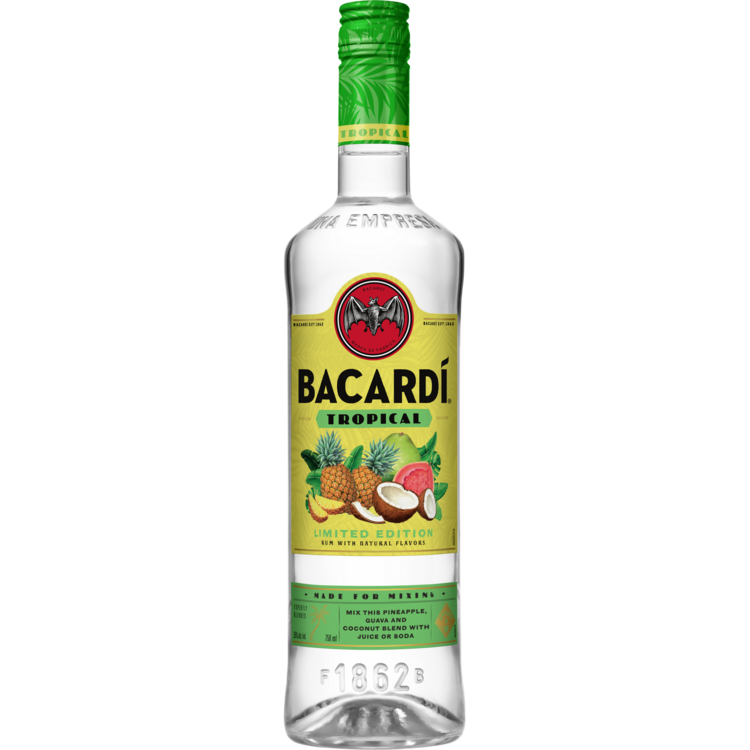 Buy Bacardi Tropical Flavored Rum Limited Edition Online -Craft City