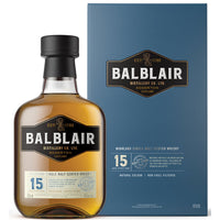 Buy Balblair Single Malt Scotch 15 Year Online -Craft City