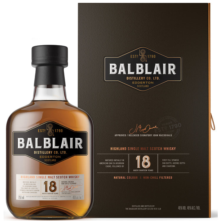 Buy Balblair Single Malt Scotch Online -Craft City